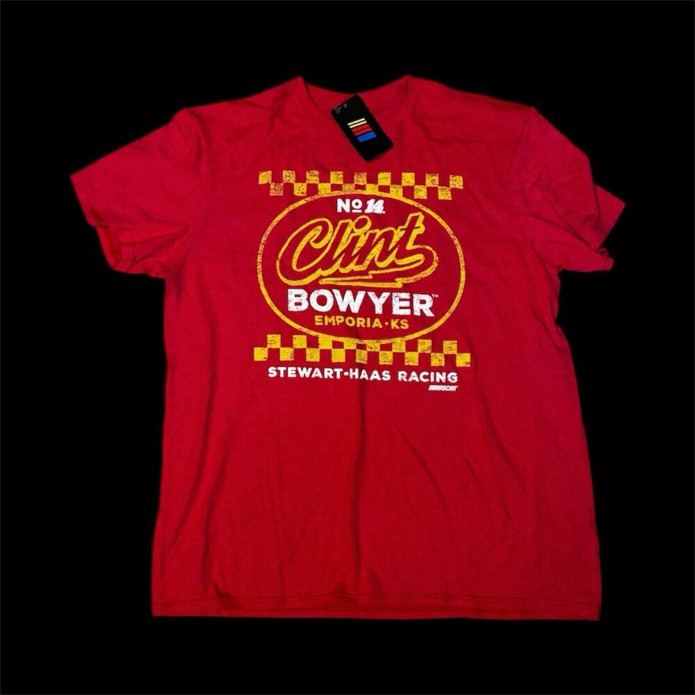 Brand New With Tag Clint Bowyer Stewart-Haas Shirt Size Large